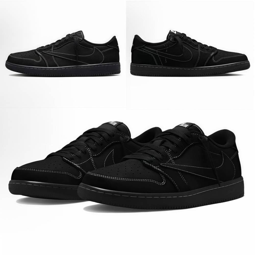Nike Air Jordan 1 Low Medium Olive OG Canary Travis Scott Sports Retro Basketball Chaussures Baskets athlétiques Baskets Black Toe Shadow