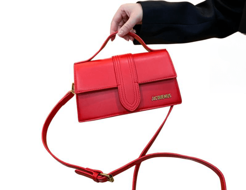 (JACOUEMUS) sac à main léger de luxe français, Design de Niche, Texture Premium, Baguette, bandoulière