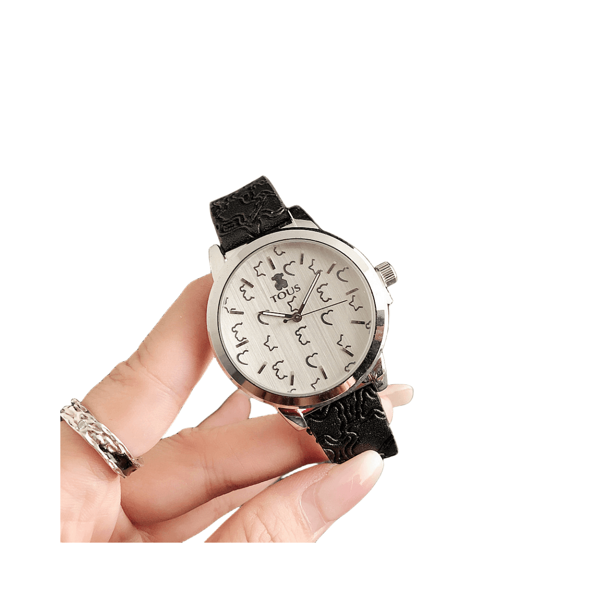 Montre à ceinture en alliage pour femmes, Simple, à la mode, base de montre en acier inoxydable, à Quartz, marque la tendance du raffinement