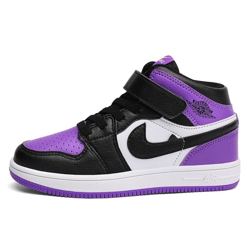 Chaussures blanches pour enfants 2023 printemps et automne nouvelles chaussures pour enfants baskets blanches respirantes baskets montantes pour gar