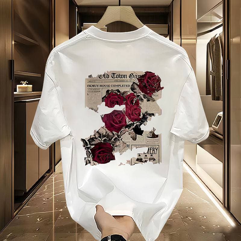 2024 women's high-quality round-neck sleeve t-shirt