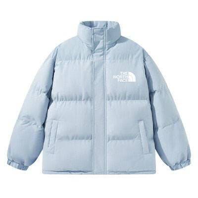 Manteau en coton simple à col montant, décontracté, tendance, marque épaisse, résistant au froid et chaud