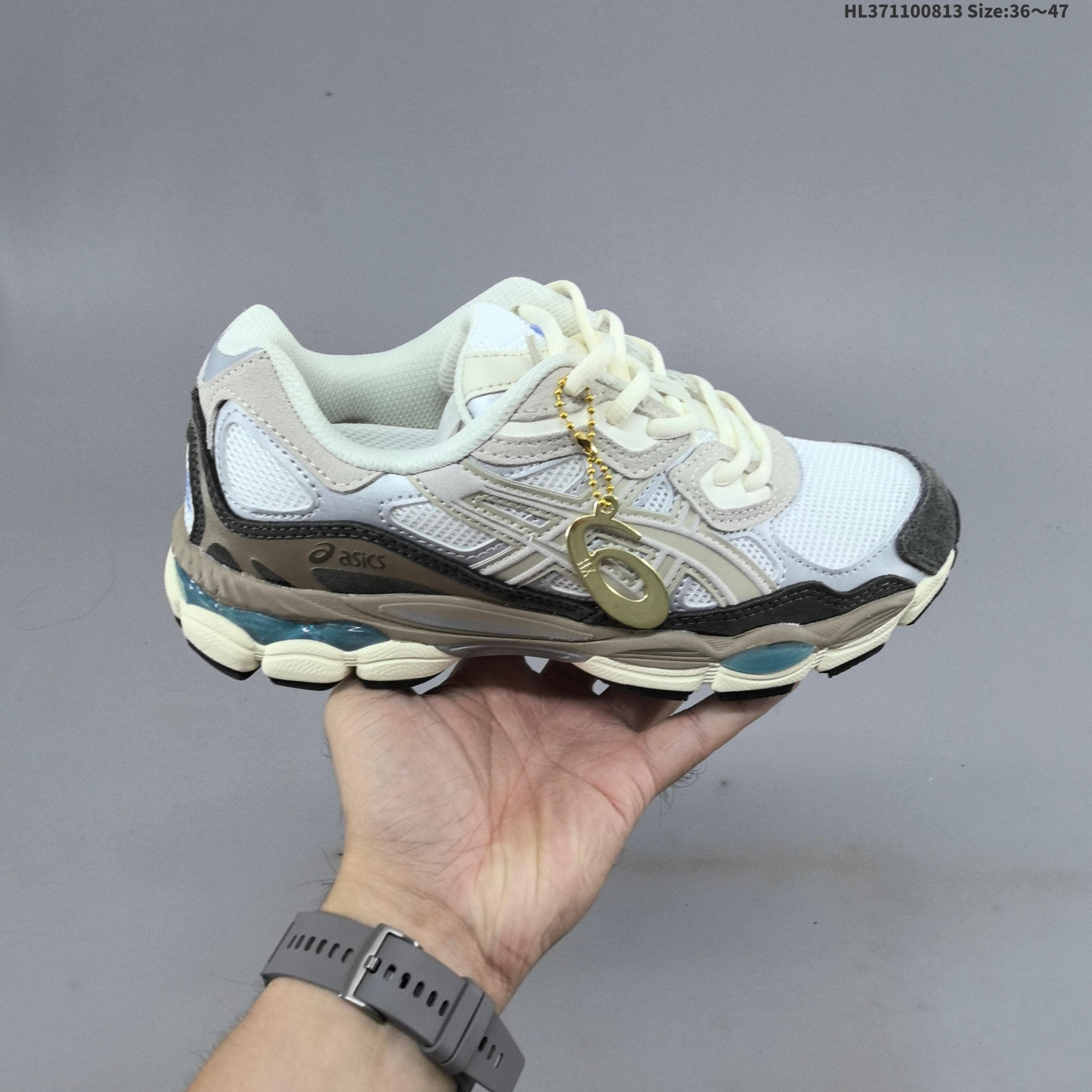 Chaussures de running Asics NYC Gels NYC Sneakers Cream Solar Power Pure Sier Outdoor Sneakers Sports Athleisure Trainers Fashion Daily Outfit 36-47