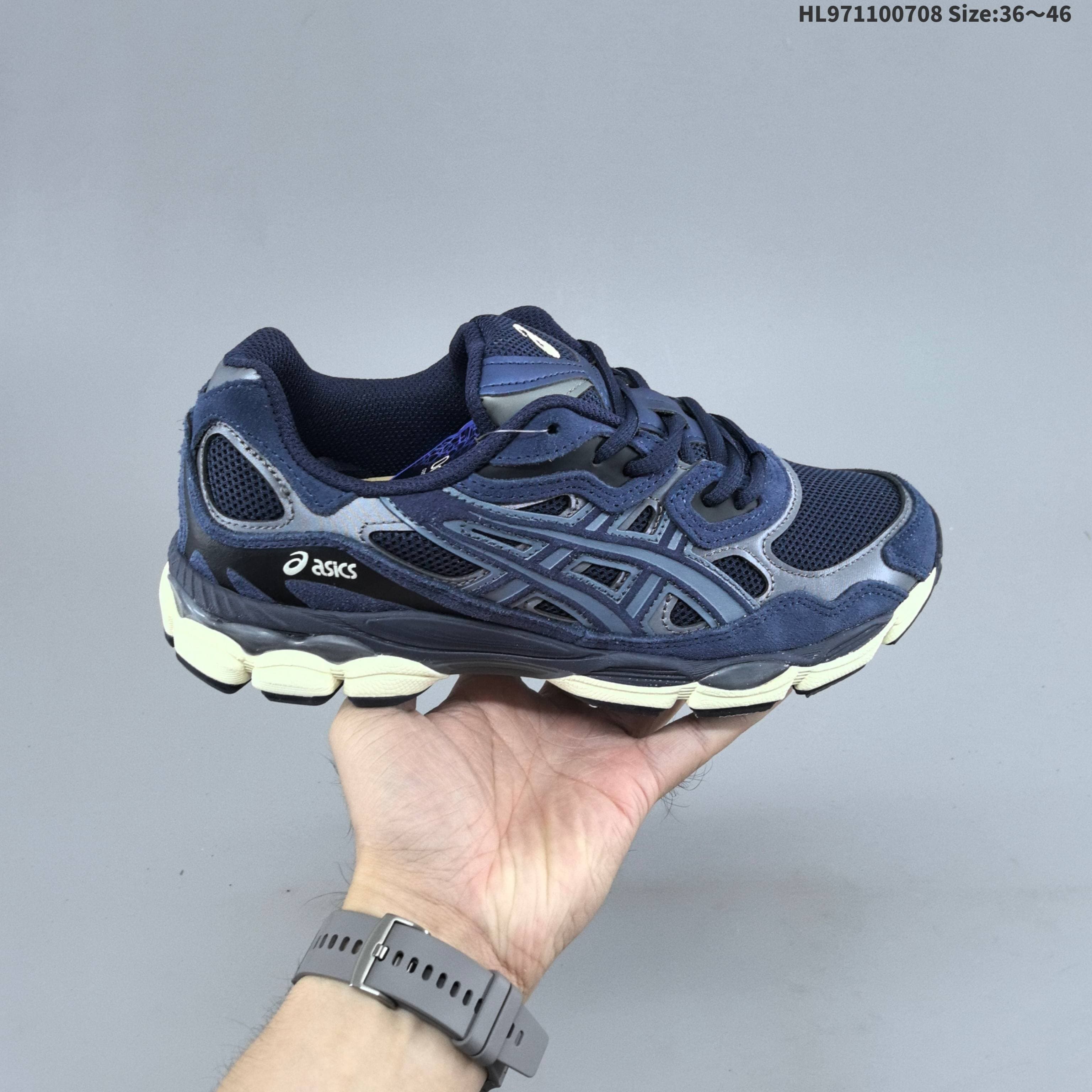 Chaussures de running Asics NYC Gels NYC Sneakers Cream Solar Power Pure Sier Outdoor Sneakers Sports Athleisure Trainers Fashion Daily Outfit