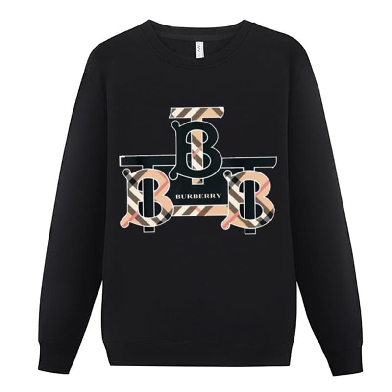 17 Style Burber Nouveau Sweat à capuche imprimé Tendance Sweat à capuche décontracté polyvalent pour hommes