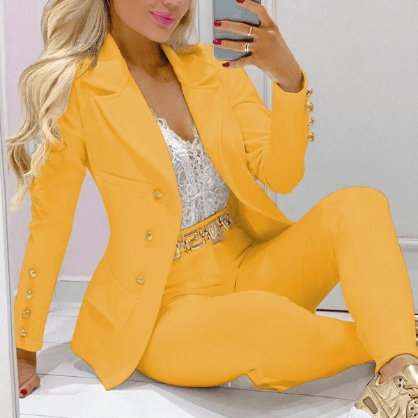 casual fashion small suit suit for women