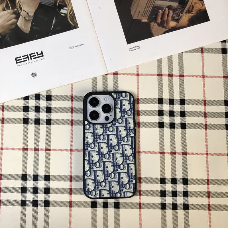 Coque de téléphone portable avec lettre D, compatible avec iPhone 16/15/14 Pro Plus Pro Max. Coque de téléphone portable haut de gamme et luxueus