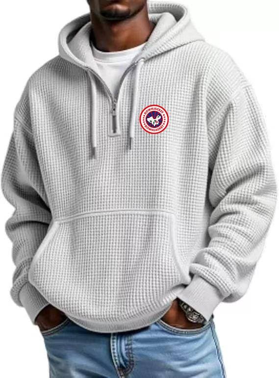Men's Clothing Spring And Autumn Fashion Round Neck Bear Embroidered Sweater Plus Velvet Large Stock