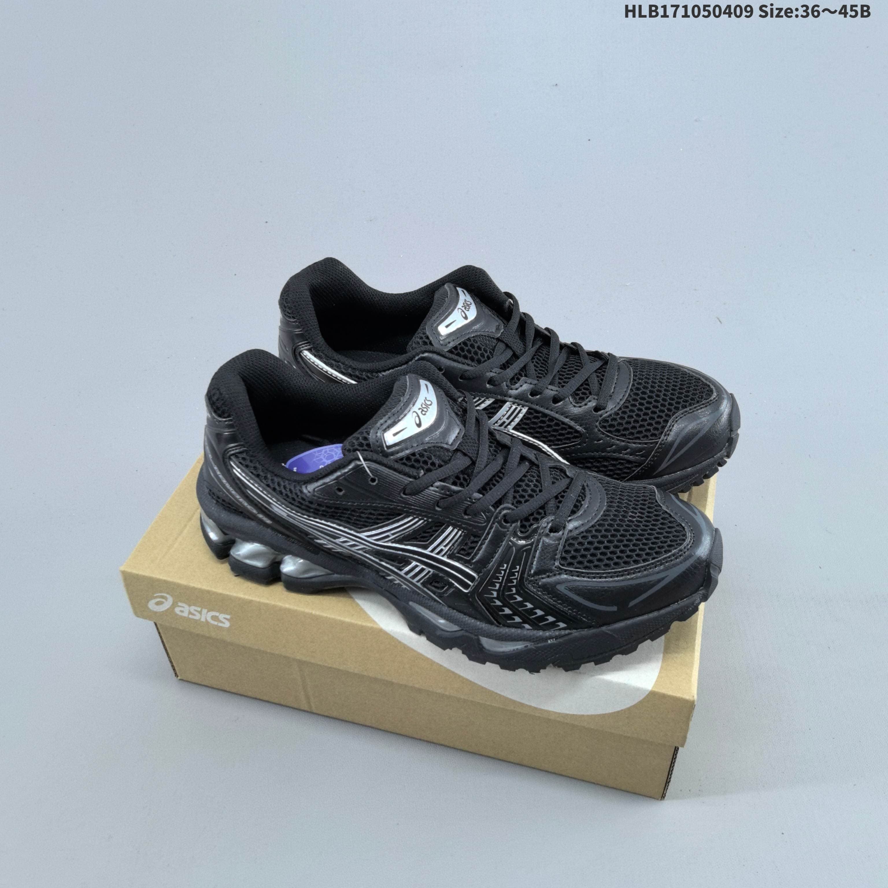 Chaussures de course Asics Gel-Kayano 14 Sports, décontractées, respirantes et professionnelles avec amorti.