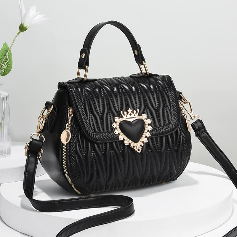 Shoulder Bag for Women New Fashionable Large-capacity Classic Soft Leather Embroidered Crossbody Bag Versatile and Lightweight High-end Women's Bag