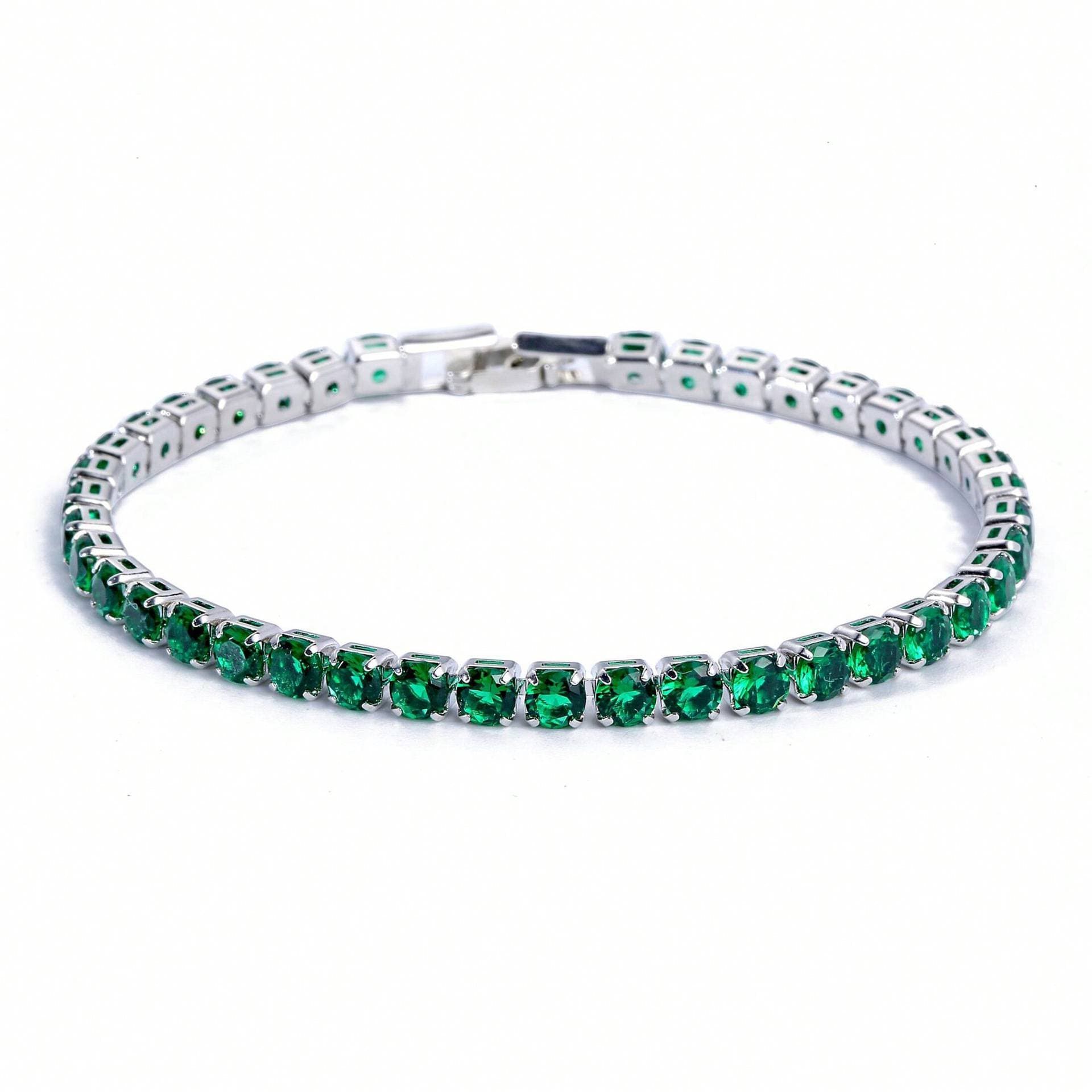 Bracelet Hip Hop Zircon Bracelet de cheville Zircon Bracelet simple Cadeau Hiphop