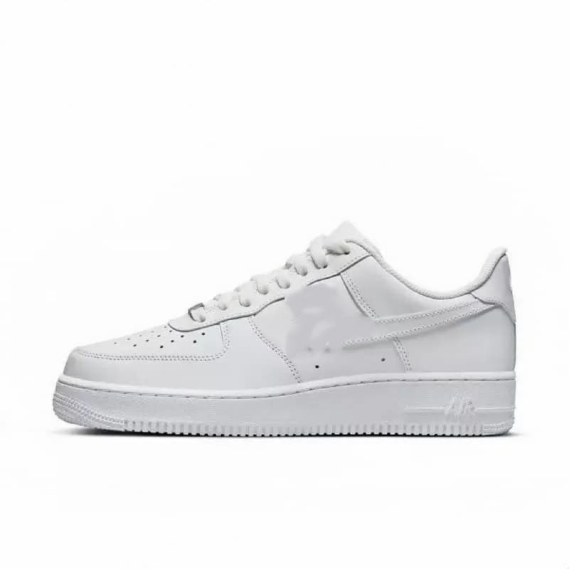 Vente directe du fabricant : Baskets Air Force 1 classiques pour hommes et femmes, modèle AF1 blanc pour étudiants