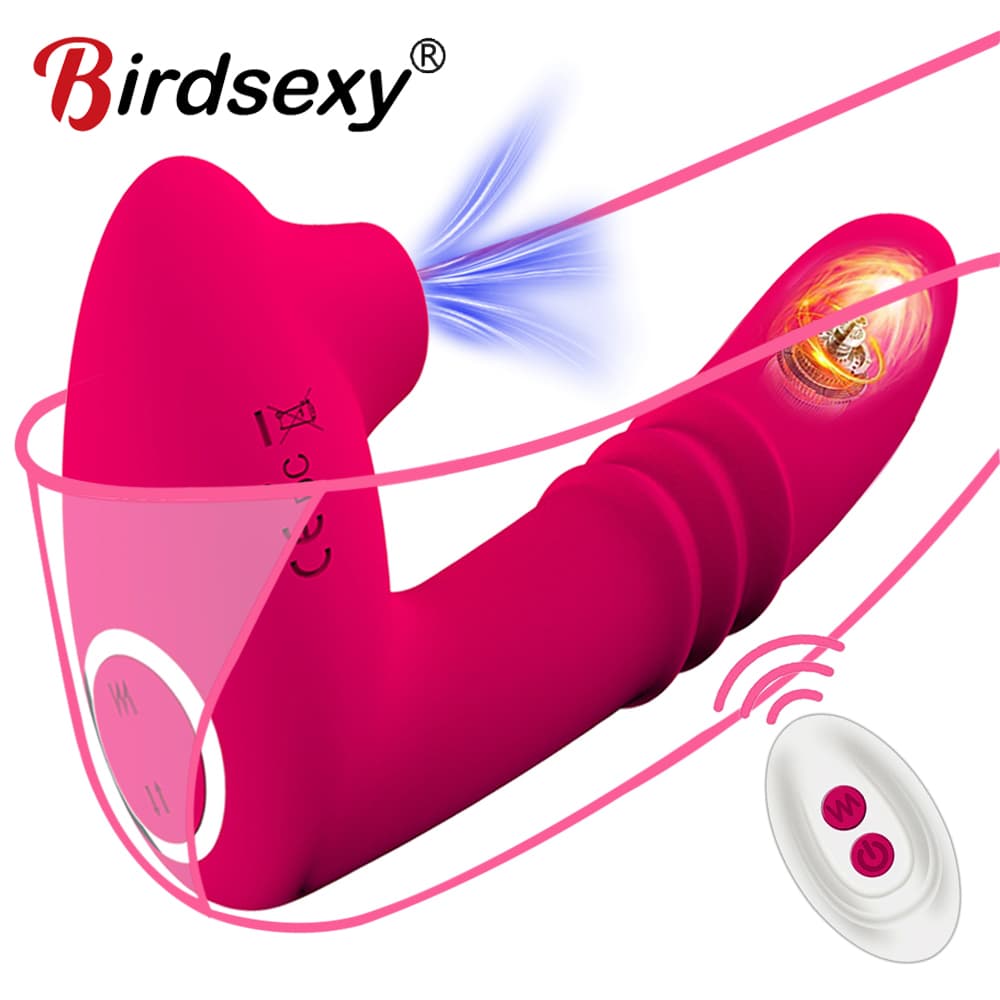 Toy Wearable Sex Clit Sucker Vibrator Dildo Female Masturbator G Spot Massager 10 Modes Vibrating Panties For Cou