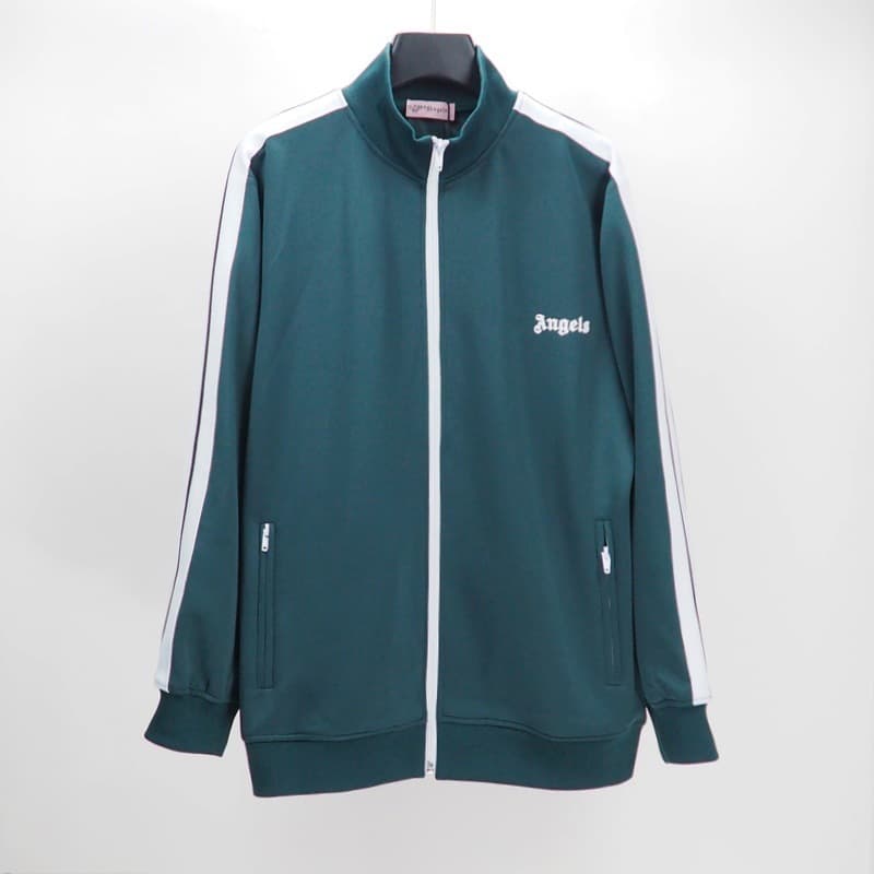 Veste de sport à rayures arc-en-ciel avec fermeture éclair et palmier, uniforme scolaire pour homme, nouvelle version 2025
