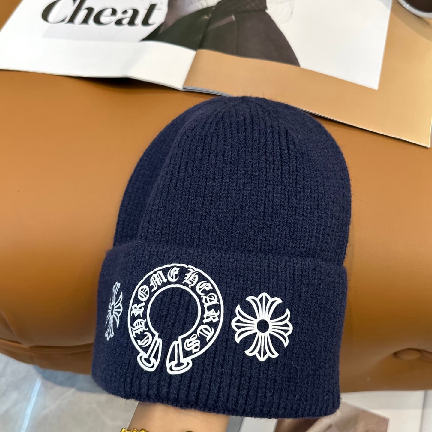 Bonnet de luxe tendance pour hommes et femmes, design classique, nouveau bonnet tricoté automne/hiver, chaud et confortable