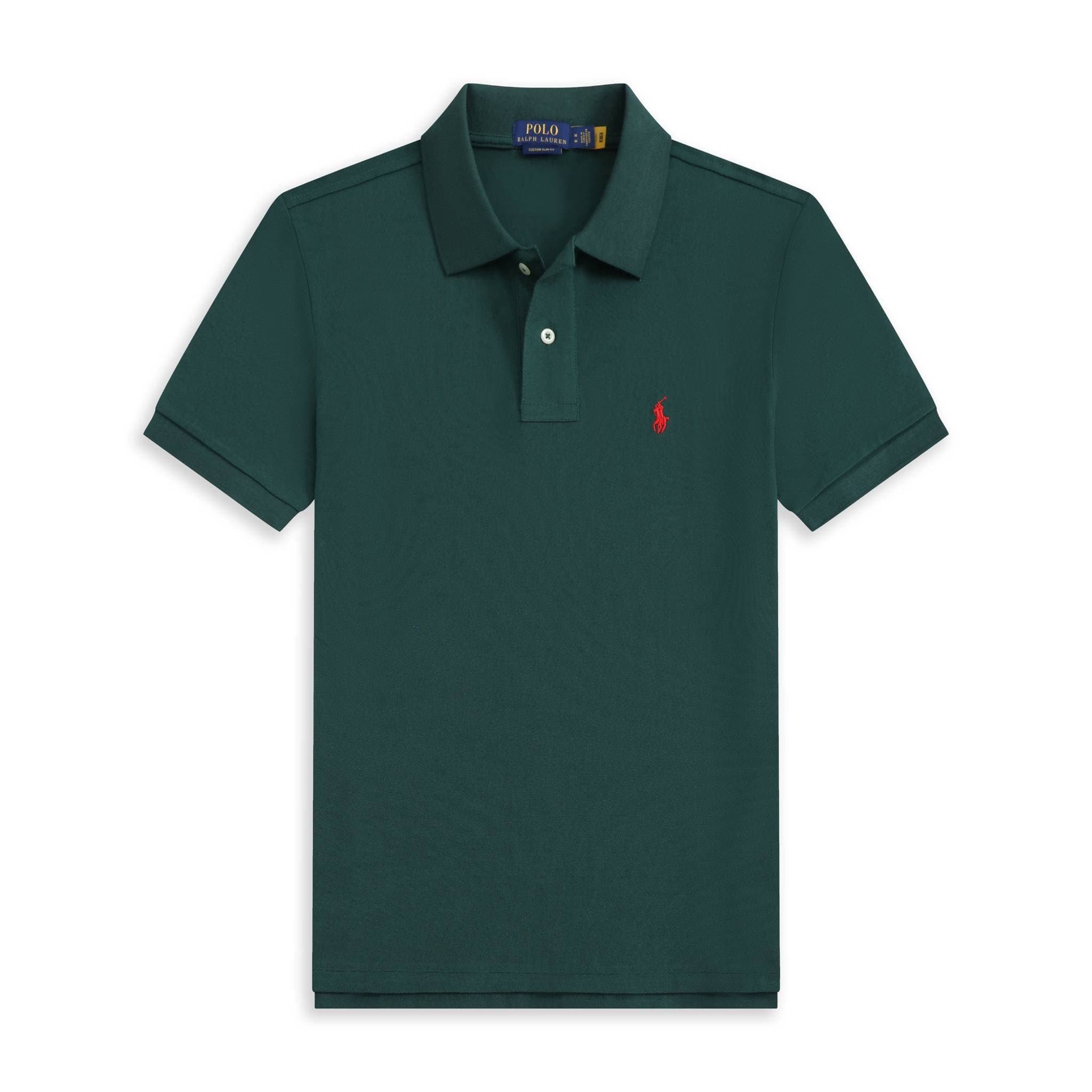 Poney Logo nouveau Polo pour hommes brodé coton uni grand T-shirt ample à manches courtes POLO classique
