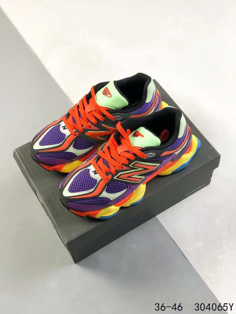 Nouvelle édition haute NB9060 Pure Original Sports Millennium Elephant Hooves pour hommes et femmes, semelle épaisse rehaussante pour papa