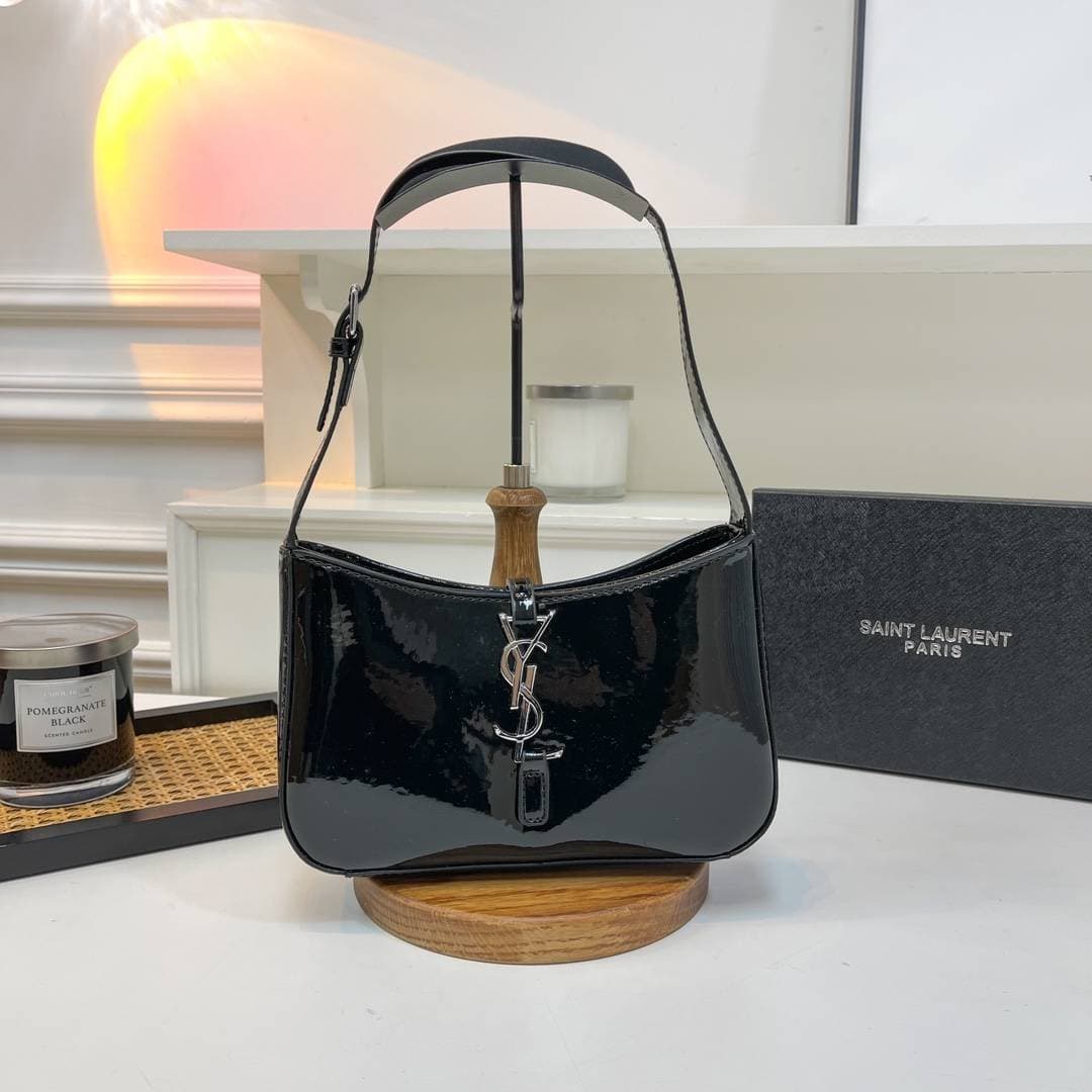 Sac à bandoulière multicolore pour femme, sacoche de loisirs de haute qualité, nouveau modèle automne-hiver 2024, en cuir verni, avec lettres, po
