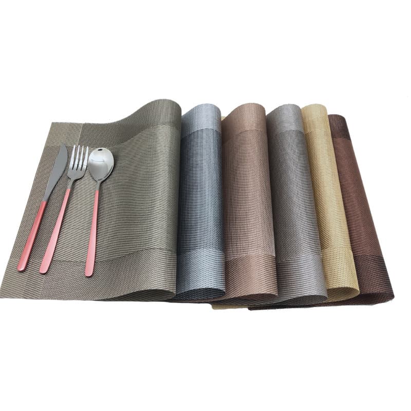 Dining Placemats - Waterproof & Heat-Resistant For Tables & Plates (Elegant Non-Slip Design Set Of 4 Or 6 Premium Home Decor)​