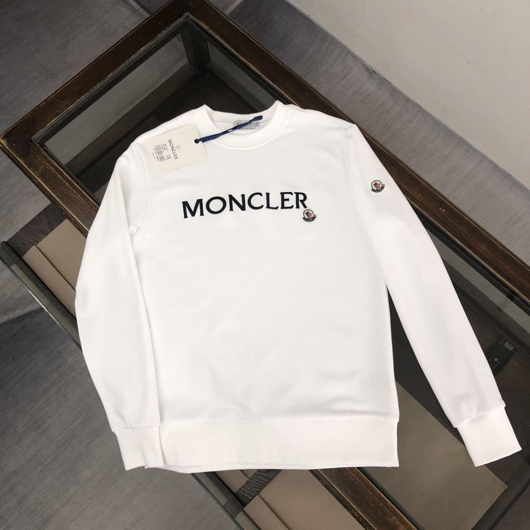 M,,o,,n,,cl,,e,,r 2024 Nouveau haut à col rond tendance, décontracté et à la mode pour hommes et femmes