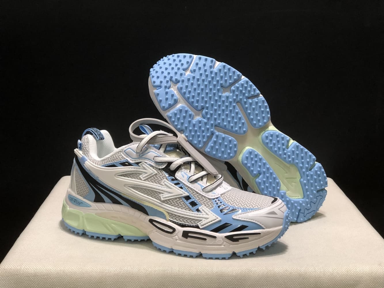 Chaussures de course unisexes Off-White Be Right Back pour adultes, baskets décontractées