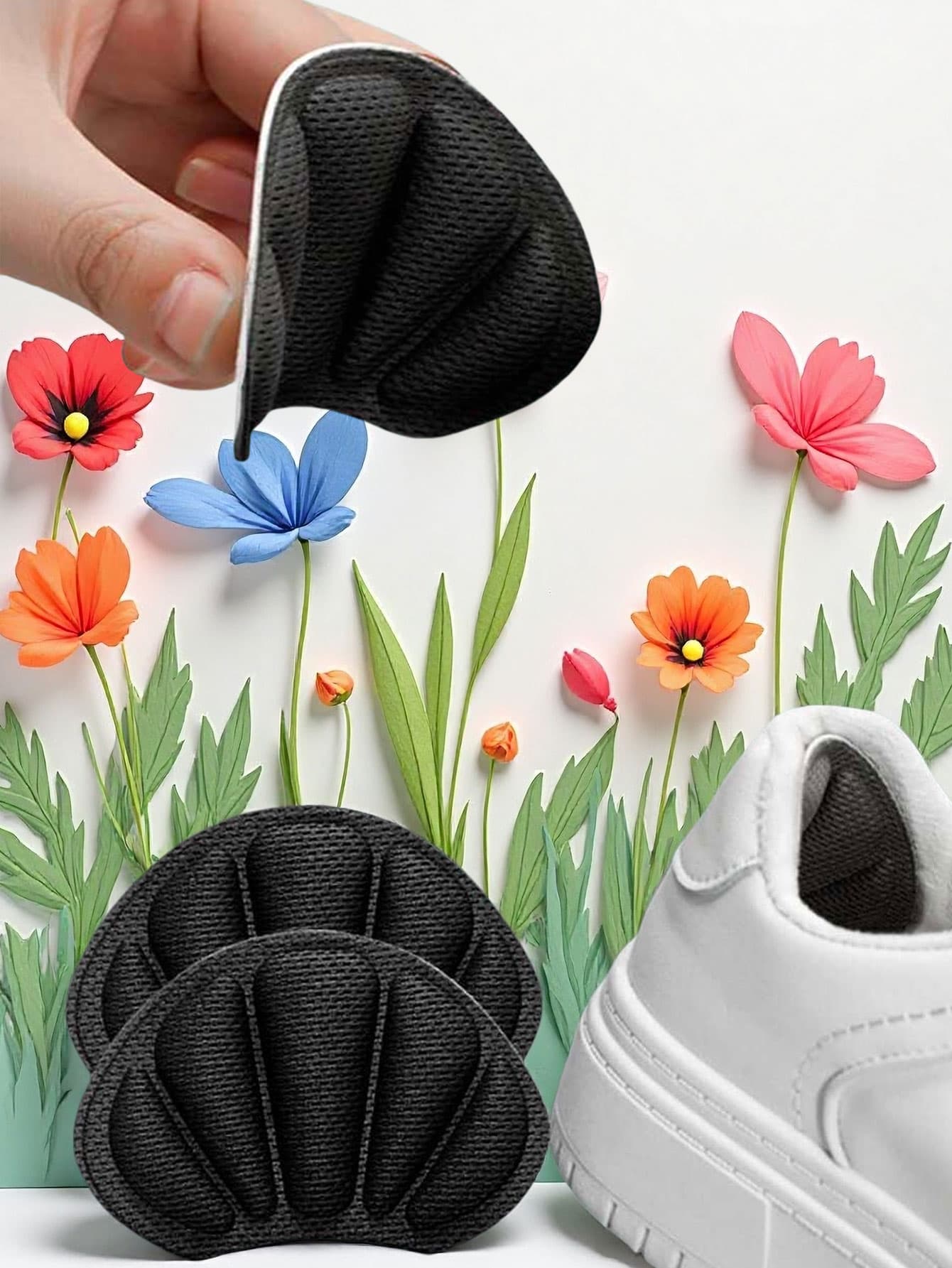 To Adjust Shoe Size, Anti Friction Stickers For Sports Shoes, Heel Stickers For Women To Prevent Heel Drop, Half Size Pads