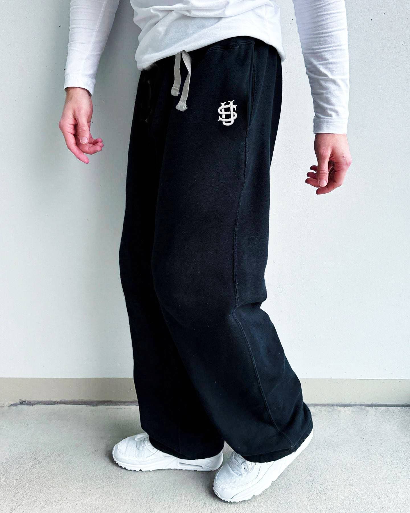 Men's Clothing Cross Border Embroidered Zipper Sweatpants Casual Trousers High Street Hip Hop Rap Street US Size Men And Women Sweatpants Wholesale