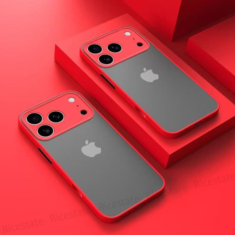 Coque de téléphone antichoc pour iPhone 17 Pro Max, iPhone 17 Pro, iPhone 17 Air, coque rigide en silicone