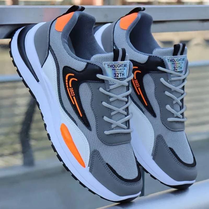 Men's Shoes Spring And Autumn New Large Size Men's Shoes Sports Casual Men's Shoes Mesh Breathable Black Men's Casual Shoes