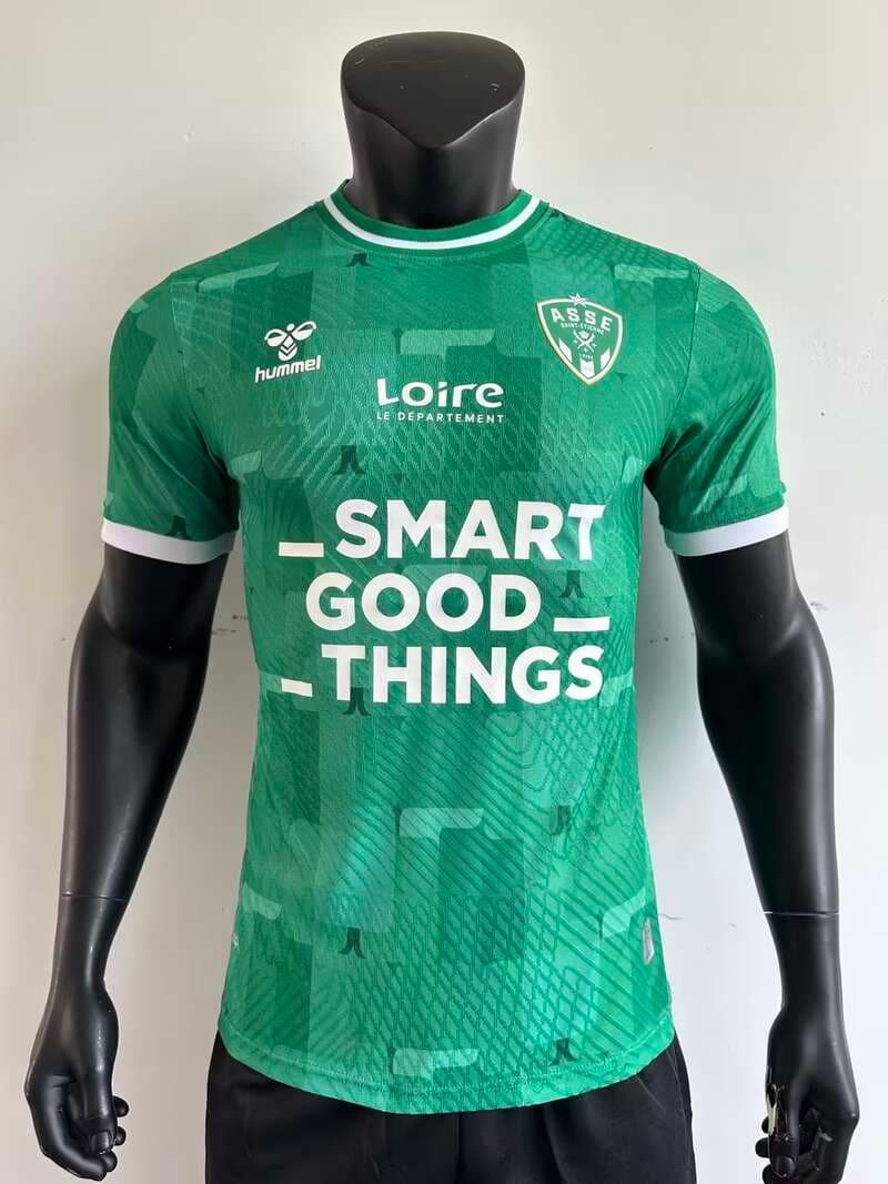 Version Joueur Maillot de Foot Saint - É tienne 2023 2024 xiaopingzi
