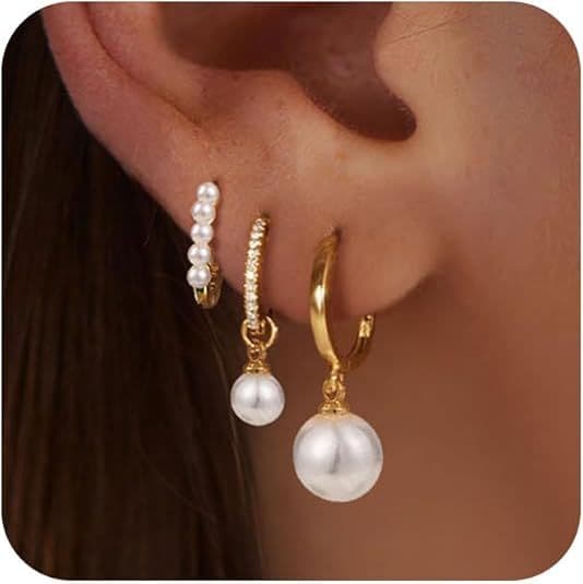 Women's Jewelry Real Gold Brass Electroplated French Retro Tassel Inlaid Zircon Earrings Ladies High End Sense Set
