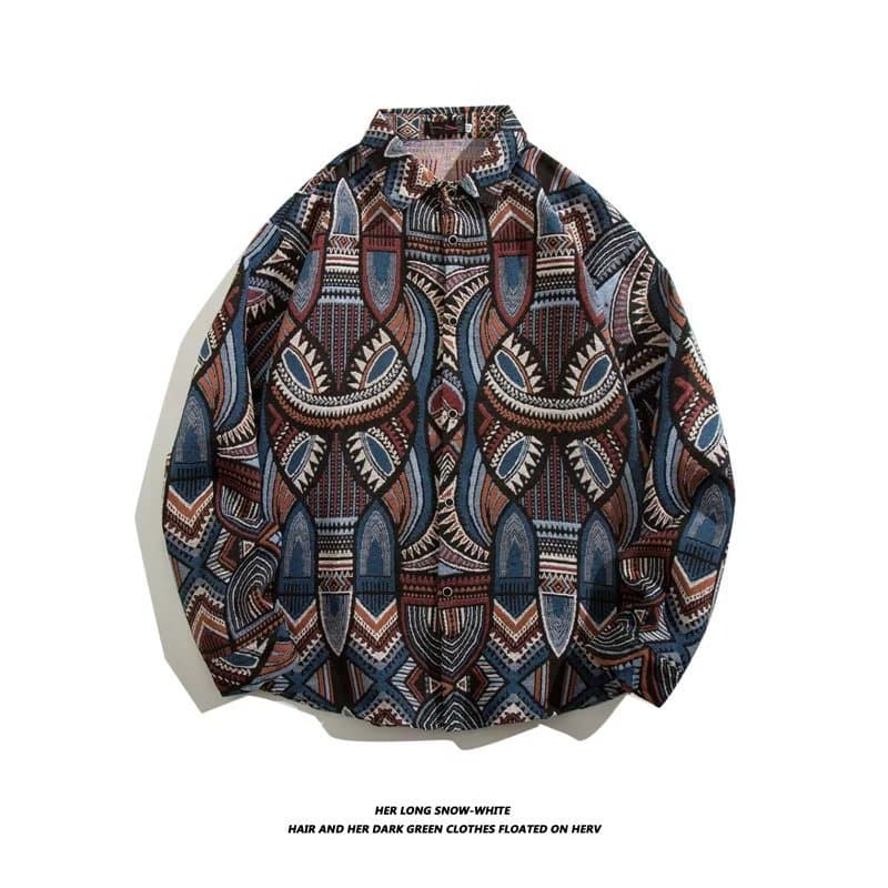 Men's clothing wholesale autumn and winter simple fashion design versatile casual sanded retro plaid shirt shirt jacket