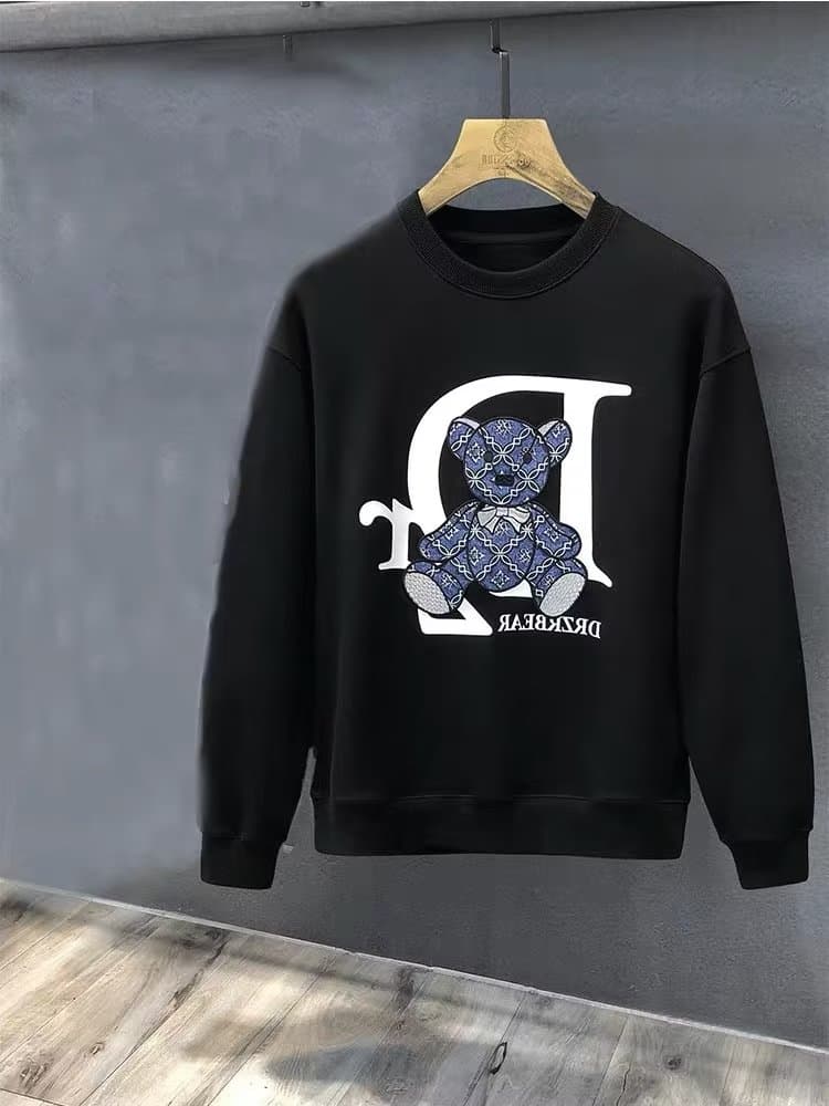 Pull 100% coton pour homme de grande taille et de haute qualité