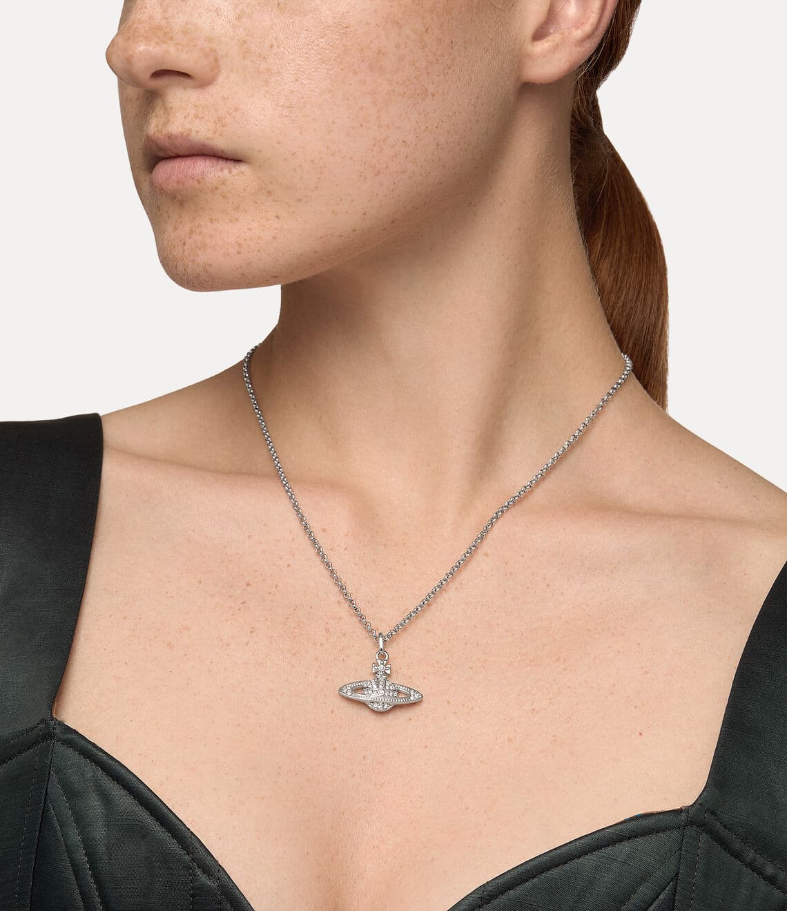 Vivienne Westwood Saturn Necklace Female Pendant Clavicle Chain Luxury Gula Light Luxury XTH002