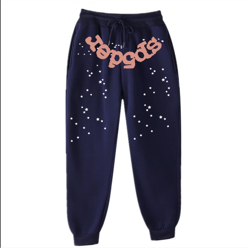 Sweat à capuche et pantalon de survêtement imprimé automne/hiver de la série Spider 555