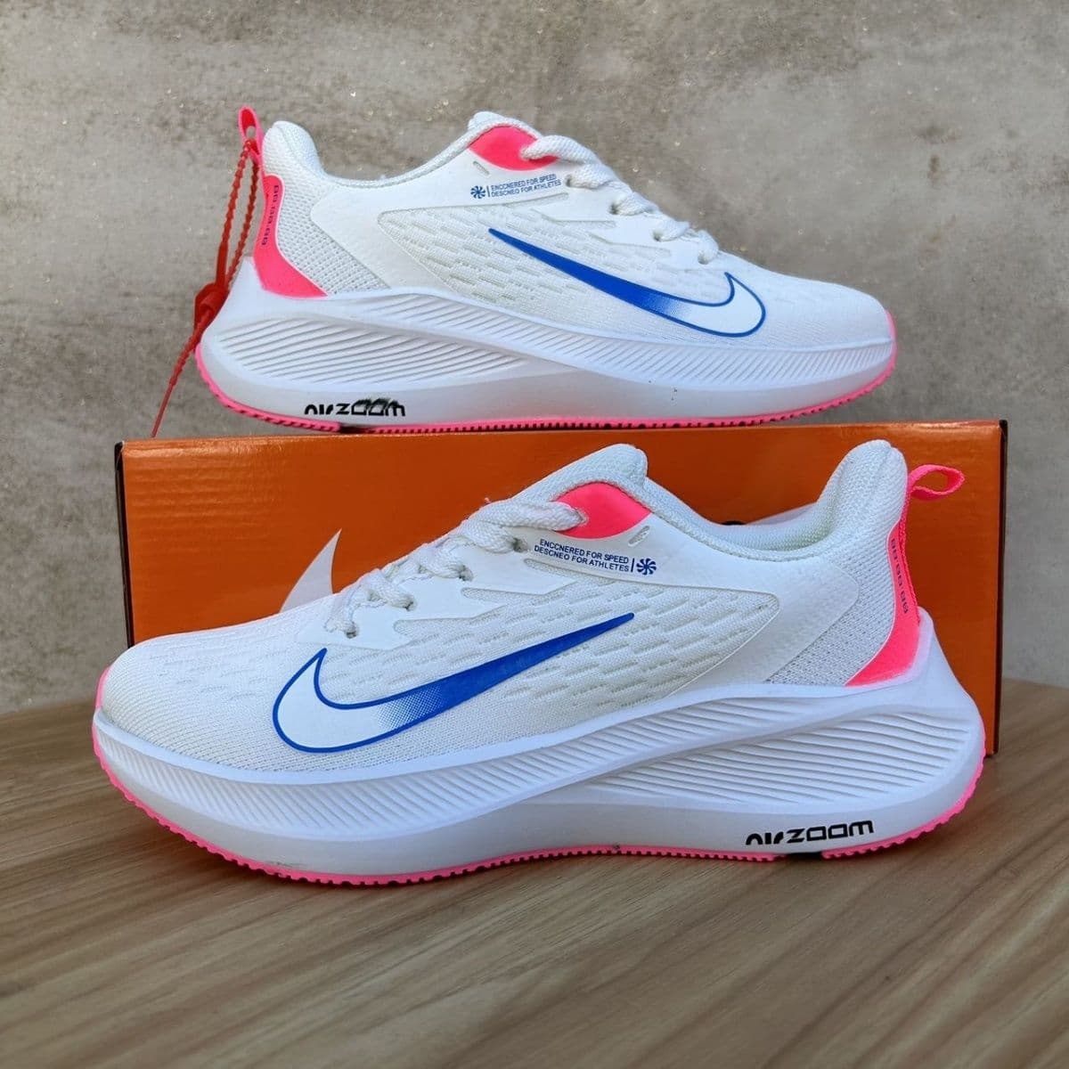 Chaussures de sport légères Lunar New W7 Pegasus, ultra légères et respirantes, pour homme et femme