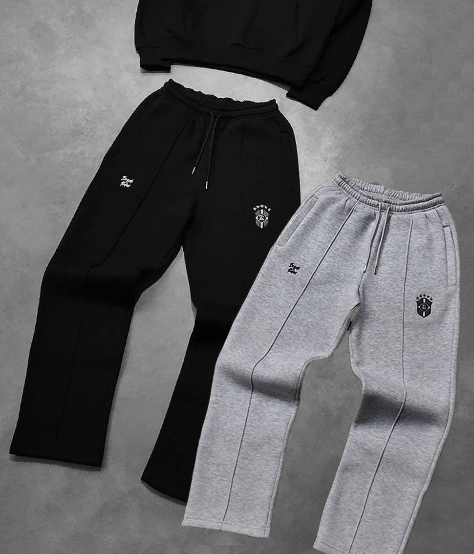 Men's Clothing 2026 ​​Trendy Streetwear Hoodie & Pants Set With Zip-Up Design - Stylish Unisex Casual Outfit For Teens & Young Adults