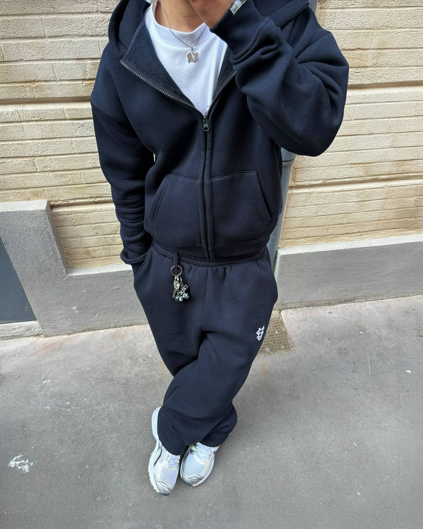Vêtements pour hommes, nouveau sweat-shirt brodé simple, mode rétro décontracté, cardigan à fermeture éclair, veste sweat-shirt