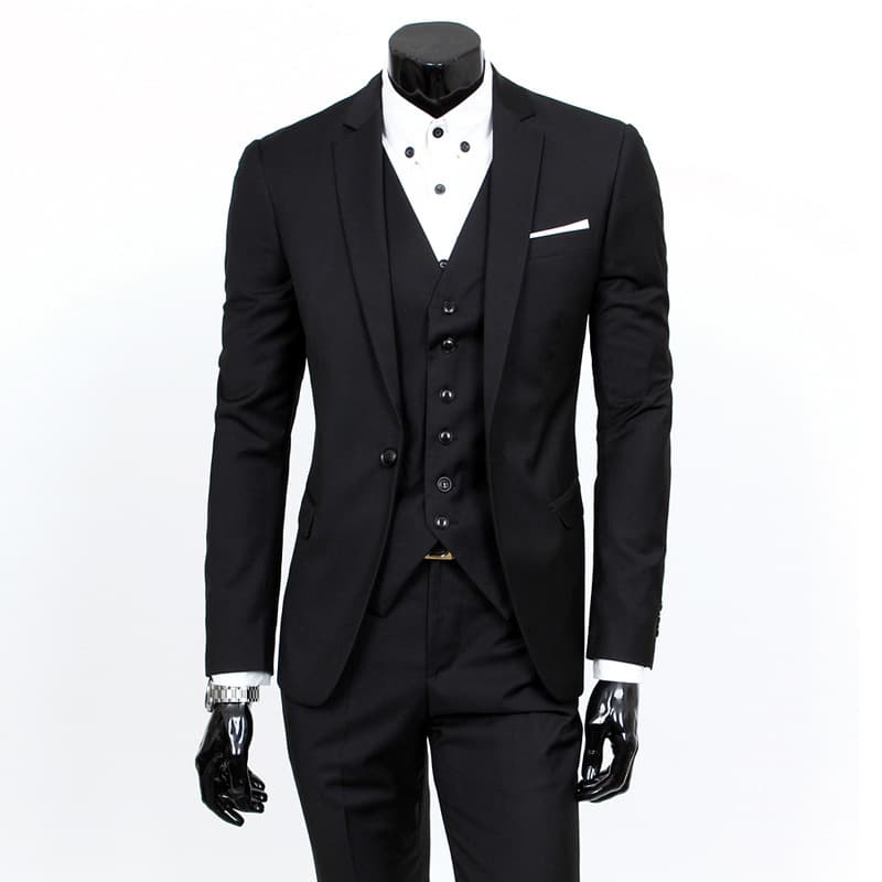 Men's Clothing 2025 New Suit For Men Autumn Slim-Fit Three-Piece Bridegroom Wedding Dress Wedding Best Man Suit For Men Business Suit Formal Wear