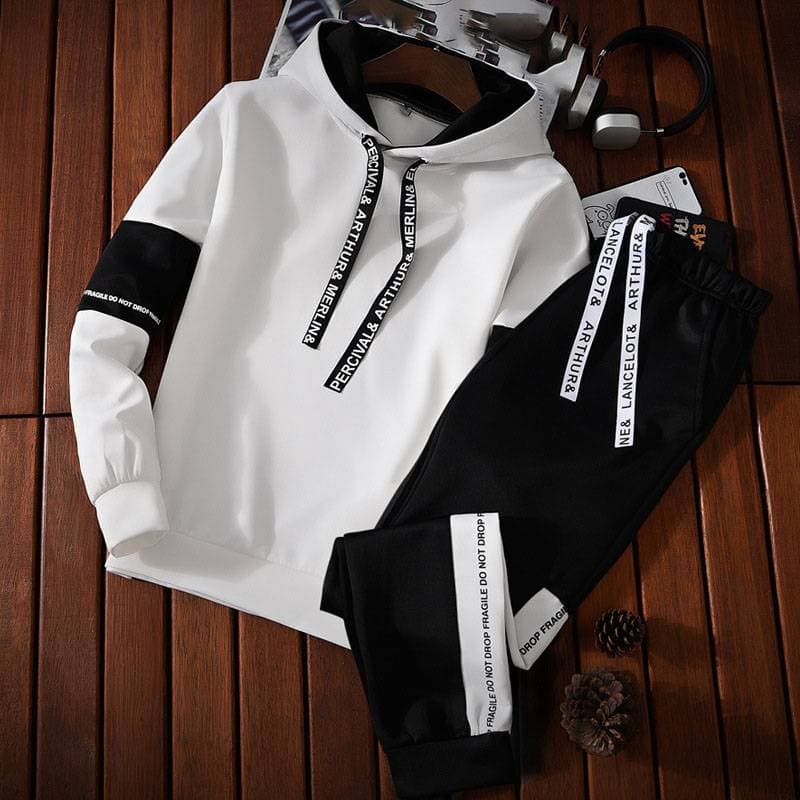 Men's Clothing Spring Casual Suit Sports Spring And Autumn Thin Set Sweatshirt Jacket