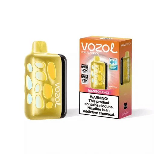 Entrepôt UE Vozol Rave 40000 Vape jetable Puff 40k Cigarette électronique Contrôle du flux d'air Vape Pakete Ice Fruit Combos 1 PCS