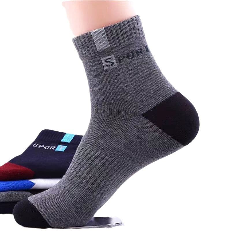 Men's And Women's Medium Tube Deodorant Sweat-absorbing Breathable Thin Socks Spring, Summer And Autumn Sports Socks Alphabet Socks