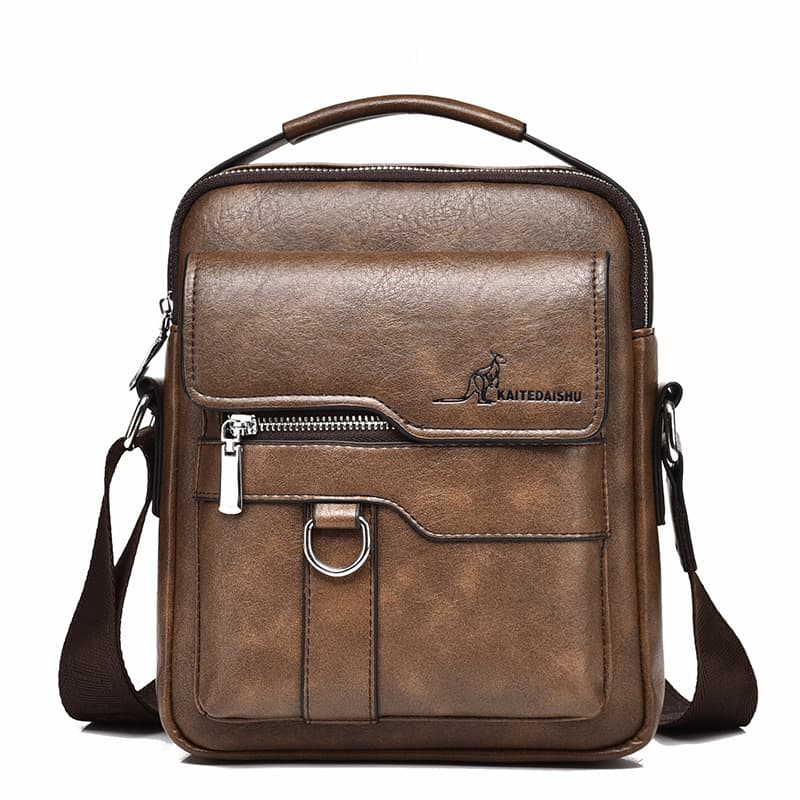 Men's Bags Men's Multifunctional Business Shoulder Bag Messenger Bag Business Genuine Leather Shoulder Bag Handbag Light To Use