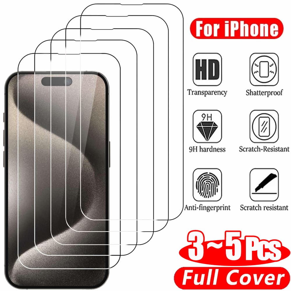 5PCS mobile phone screen protectors