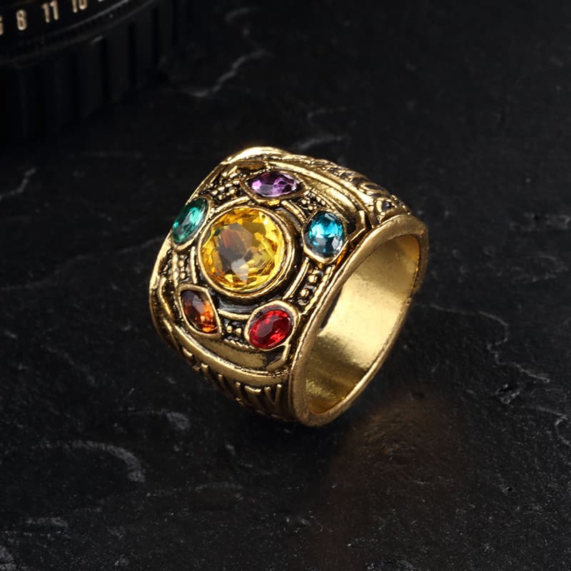 Hip Hop Punk Rock Personality Street Fashion Men Men's Rings Alloy Jewelry Exaggerated Rings