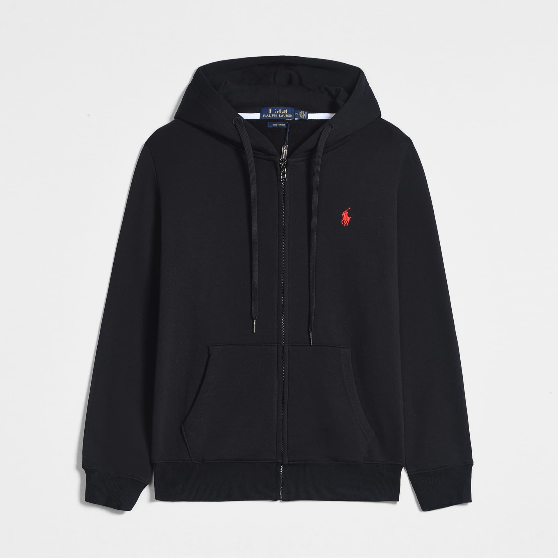 Sweat à capuche décontracté avec cordon de serrage brodé automne/hiver