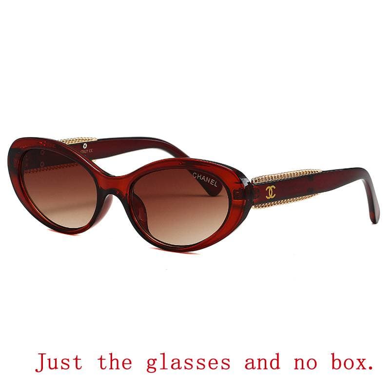 Lunettes de soleil 2273 simples à grande monture carrée rétro tendance