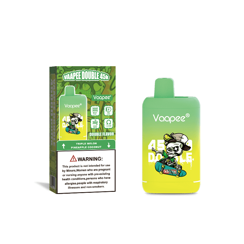 Cigarette électronique jetable Vaapee Double 45K Puff Double Saveur (stock UE)