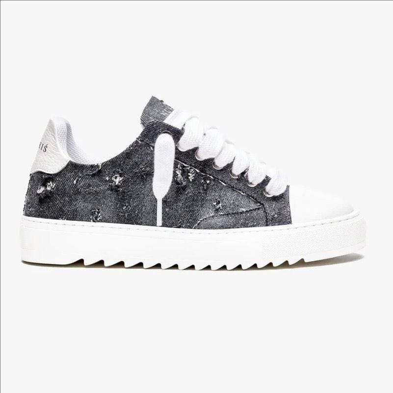 Baskets décontractées pour homme Numeris – Style classique, polyvalent, semelle plate, bout rond, à lacets