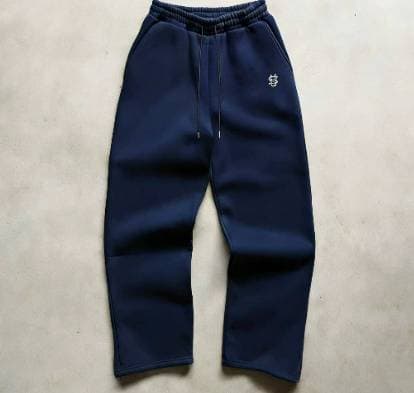 Pantalon large grande taille, coupe ample et décontractée, taille haute, à rayures, taille élastiquée avec cordon de serrage, en polyester.
